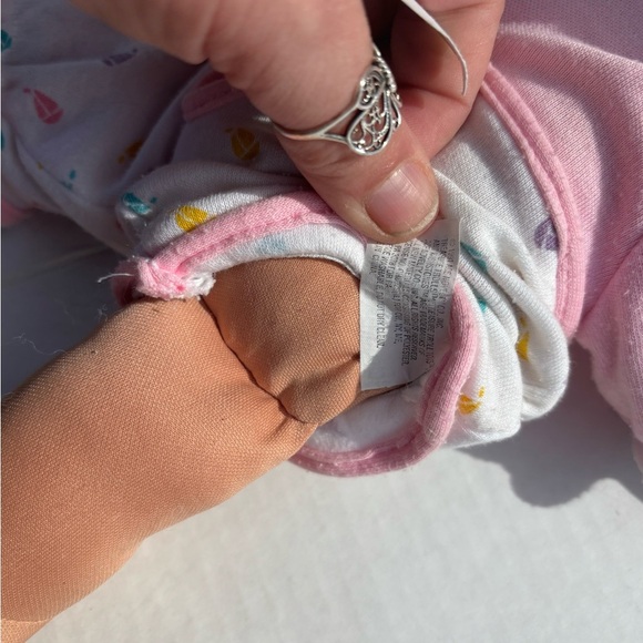 Vintage 1990s 12" Treasure Troll Doll Purple Hair Purple w/  Gem Belly Button - Picture 8 of 9